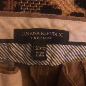 Banana Republic Brown Chinos